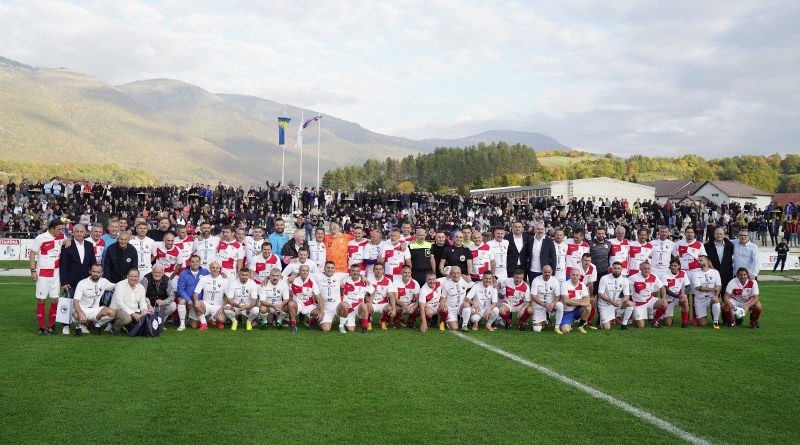 Nogometna elita BiH i Hrvatske priredile spektakl u G.Vakufu-Uskoplju